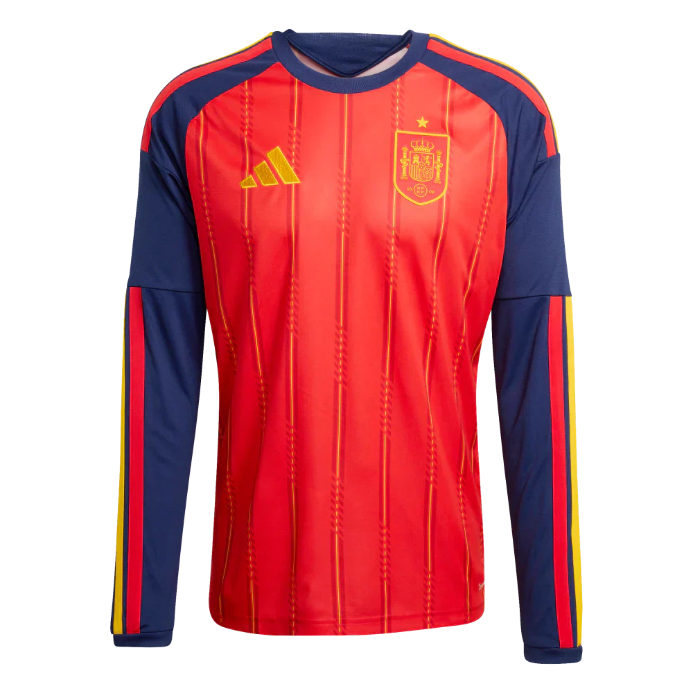 Trikot Spanien 2026 Heim Langarm-Weltmeisterschaft