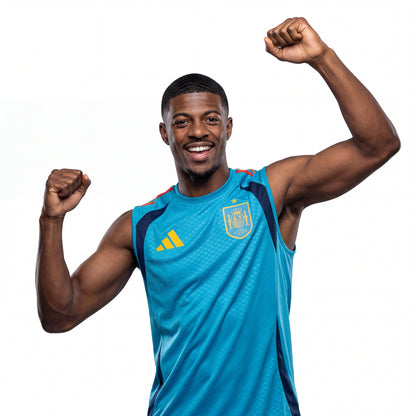Trikot Spanien 2026 Trainings-Tanktop Weltmeisterschaft