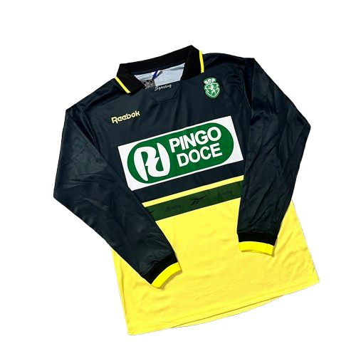 Trikot Sporting 99/00 Langarm - Auswärts Retro
