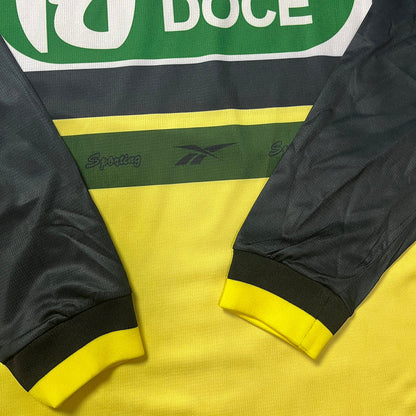 Trikot Sporting 99/00 Langarm - Auswärts Retro