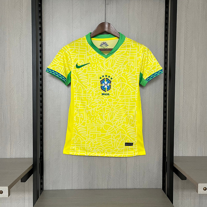 Trikot Damen Brasilien Heim 24/25 Nike - Gelb