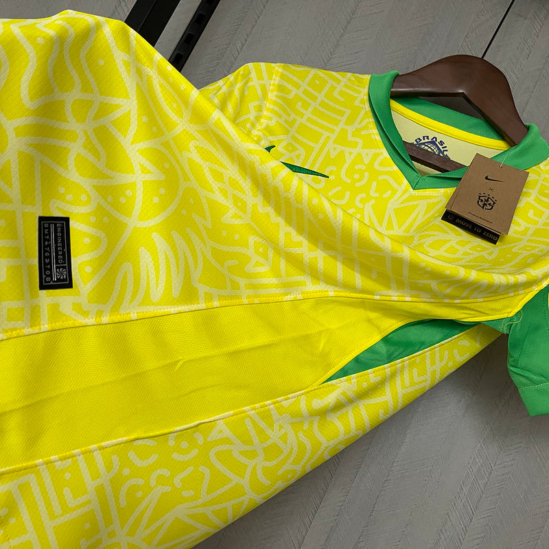 Trikot Damen Brasilien Heim 24/25 Nike - Gelb