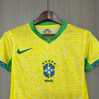 Trikot Damen Brasilien Heim 24/25 Nike - Gelb