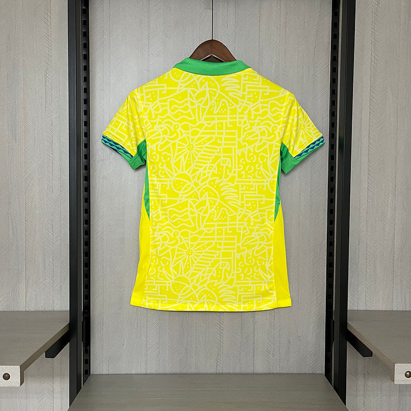 Trikot Damen Brasilien Heim 24/25 Nike - Gelb