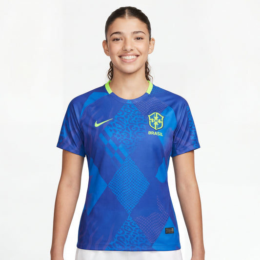 Trikot Damen Brasilien II 25/26 Nike - Blau