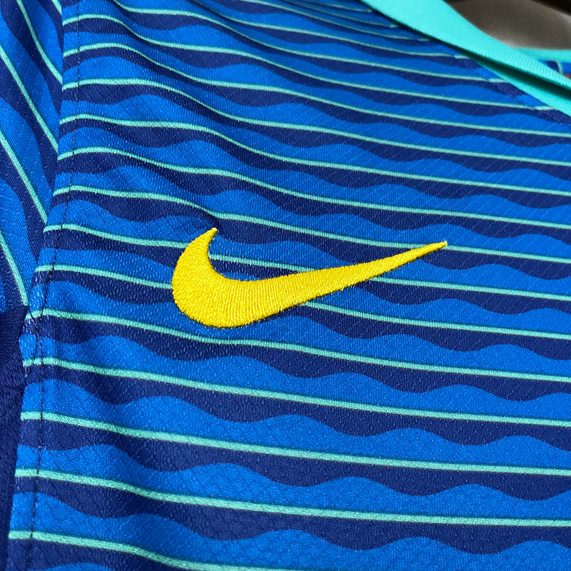Trikot Damen Brasilien II 24/25 Nike - Gestreift