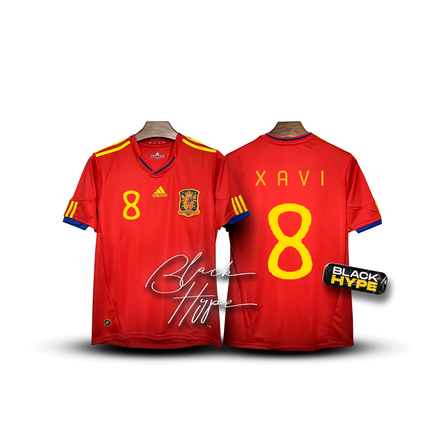 Trikot Xavi Spanien 2010 Legende