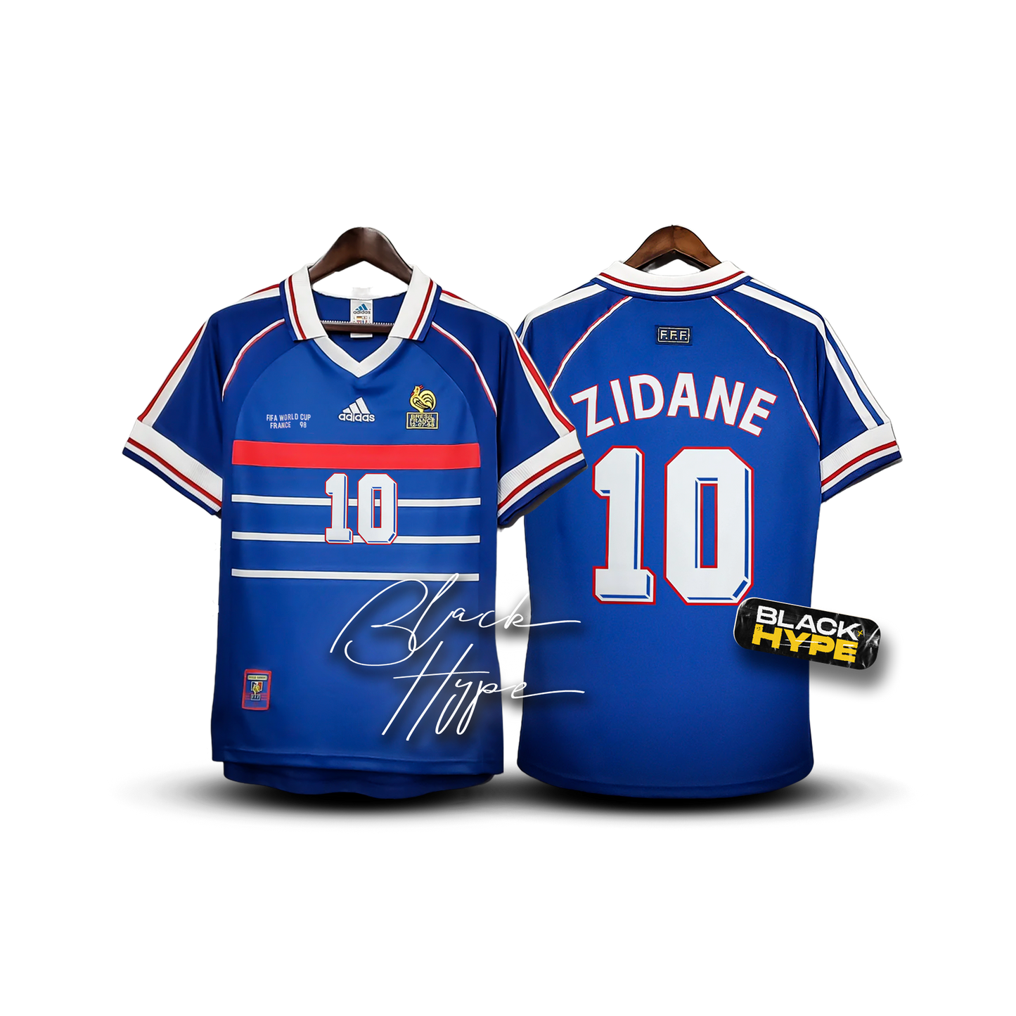 Trikot Zidane Frankreich 1998 Legende