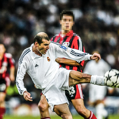 Trikot Zidane Real Madrid 2002 Legende