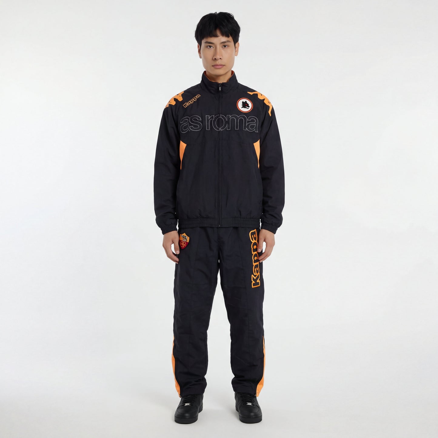 Kappa x AS Roma Vintage-Jacke 2003/04