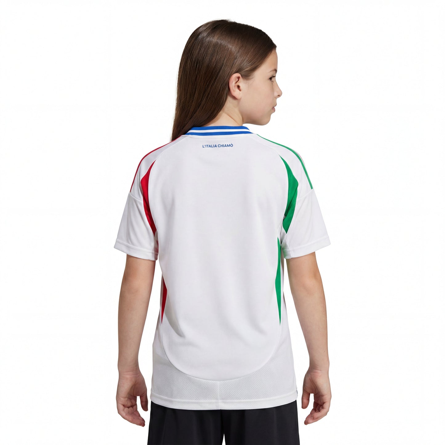 Adidas Kinder Italien 24/25 - Weiß