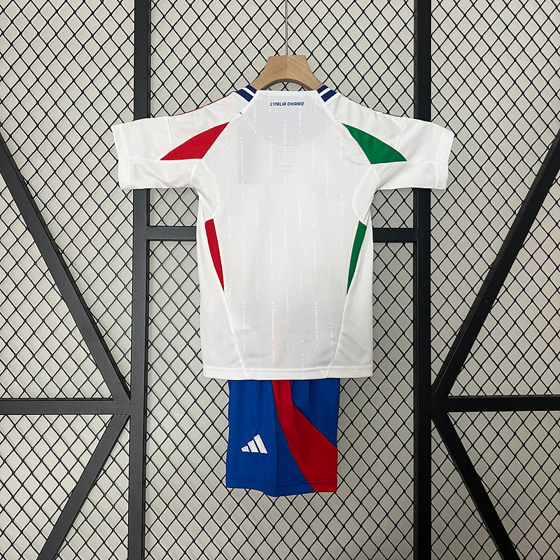 Adidas Kinder Italien 24/25 - Weiß