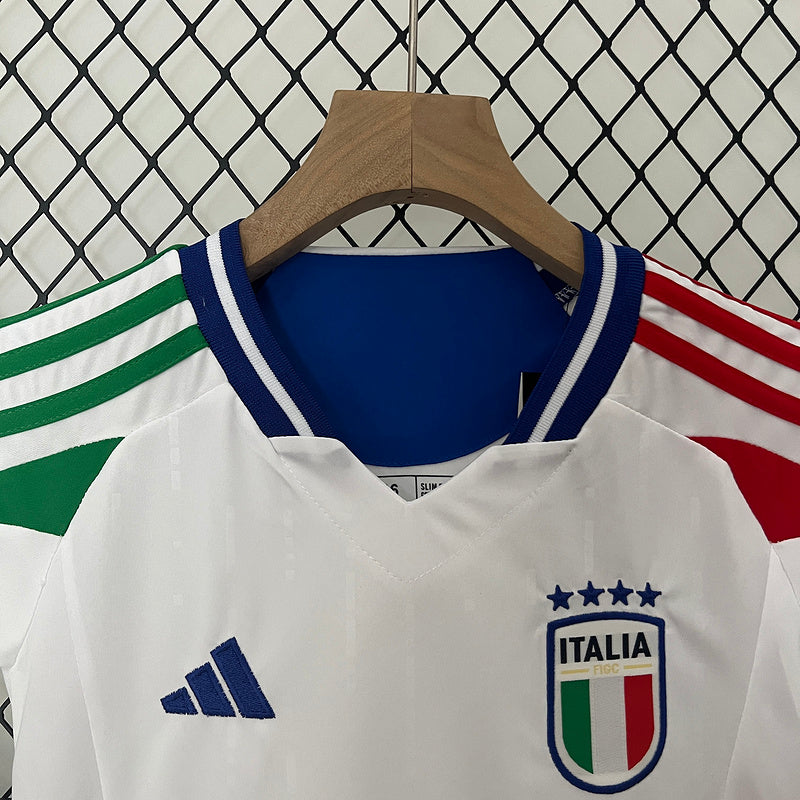 Adidas Kinder Italien 24/25 - Weiß