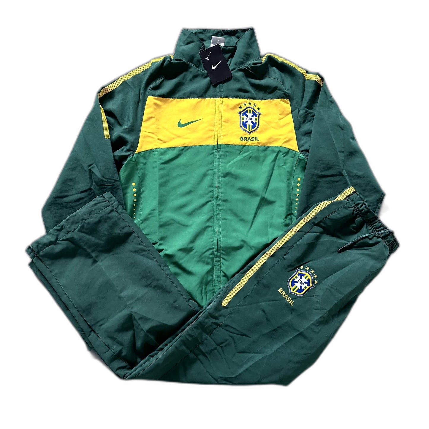 Nike x Brasilien Vintage-Jacke 2009/10