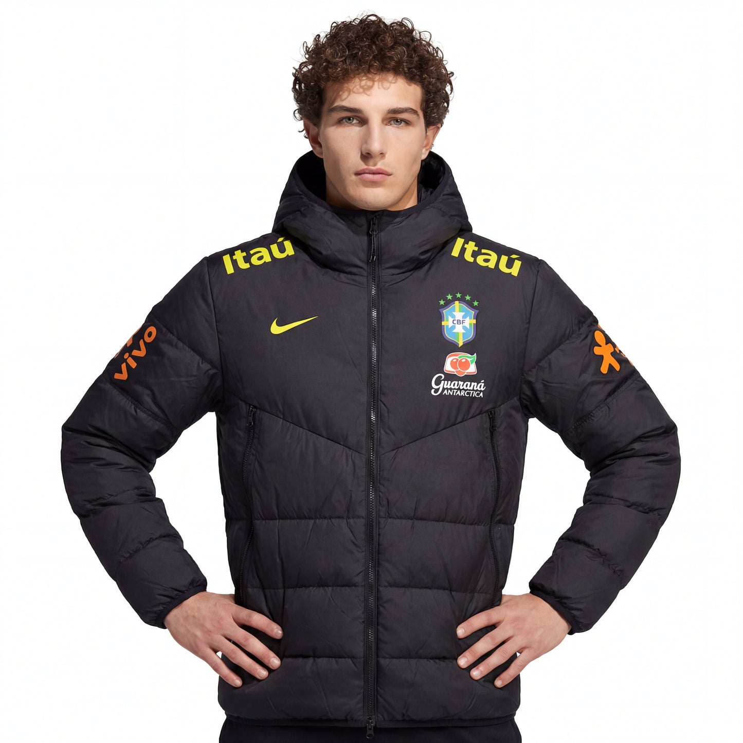 Steppjacke Brasilien - Schwarz