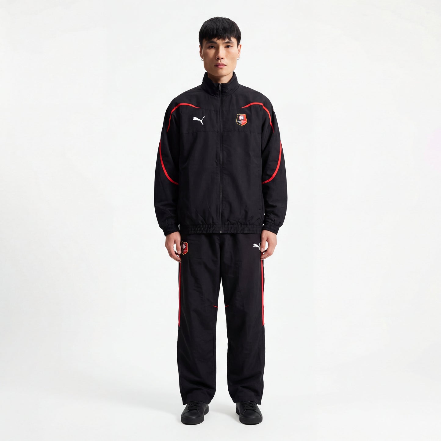 Puma x Stade Rennes Vintage-Jacke 2010/11