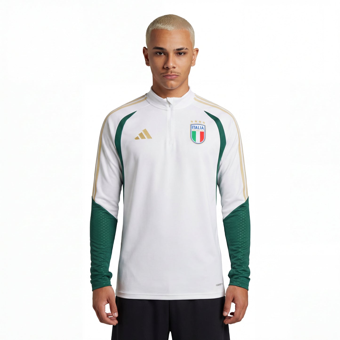 Sweatshirt Italien Training WM 2026 Weiß