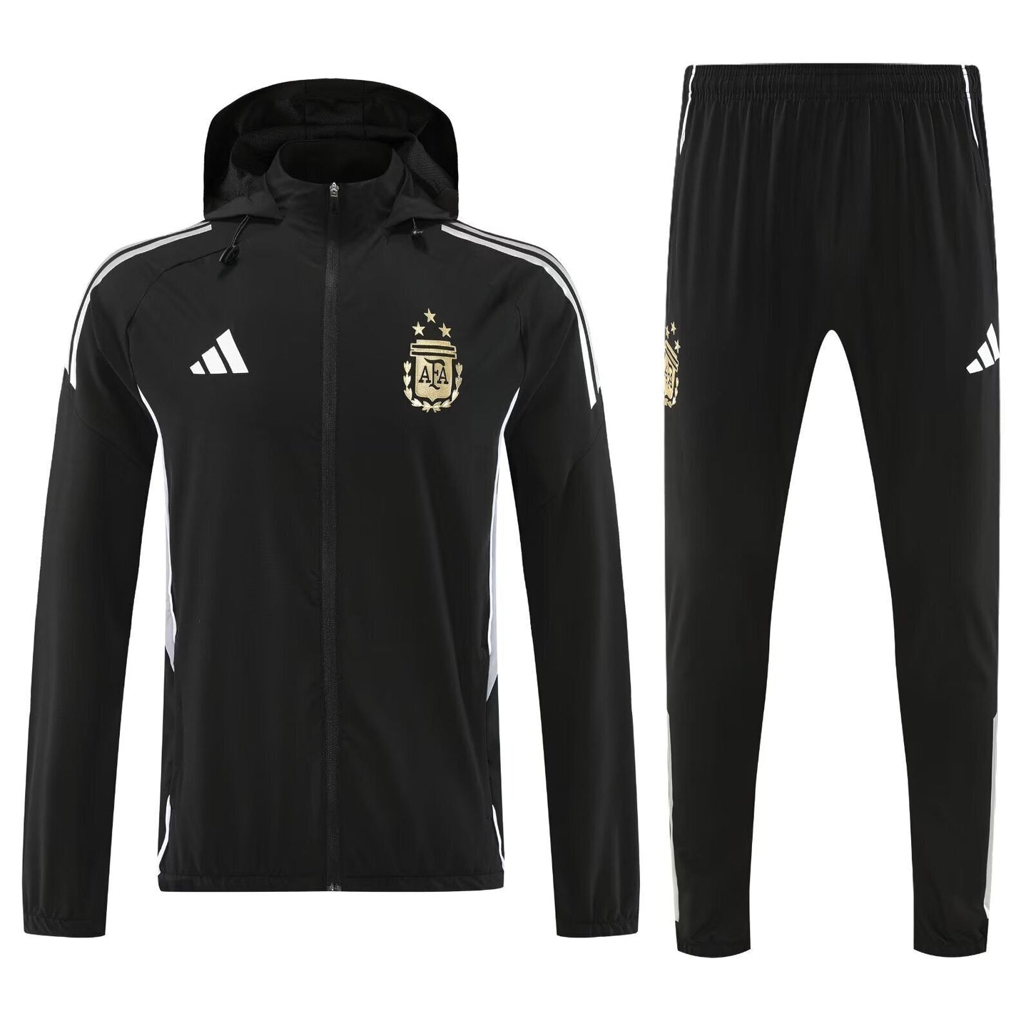 Trainingsanzug Argentinien 25/26 Schwarz