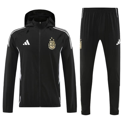 Trainingsanzug Argentinien 25/26 Schwarz