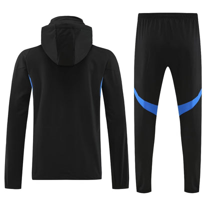 Manchester United Trainingsanzug 25/26 Schwarz