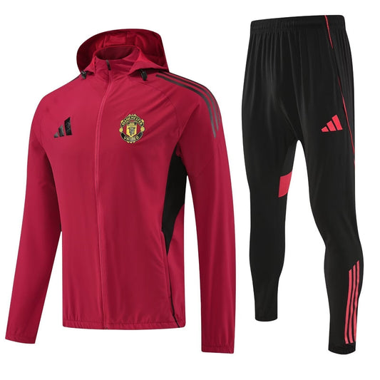 Manchester United Trainingsanzug 25/26 Rot