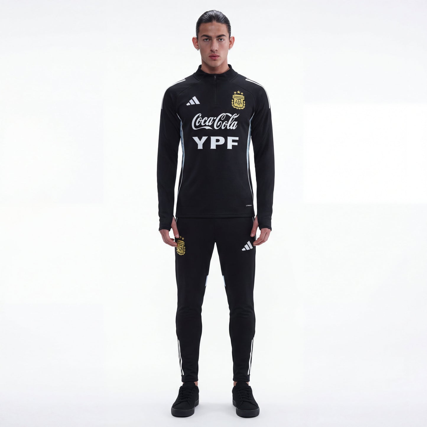 Trainingsanzug Argentinien 25/26 Schwarz - Winter