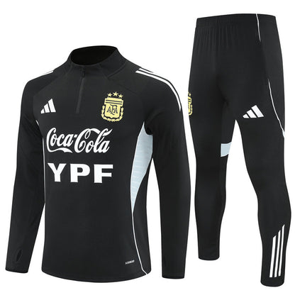 Trainingsanzug Argentinien 25/26 Schwarz - Winter
