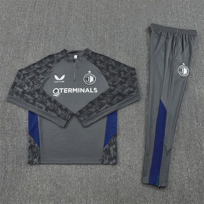 Trainingsanzug Feyenoord Rotterdam 25/26 Grau - Winter
