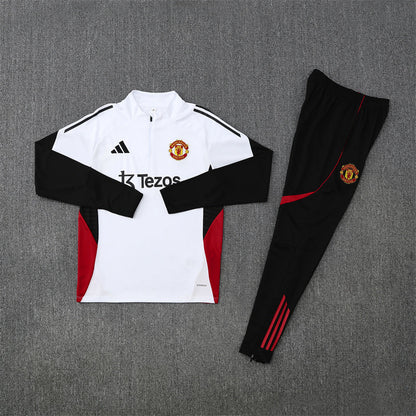 Manchester United Trainingsanzug 25/26 Weiß - Winter