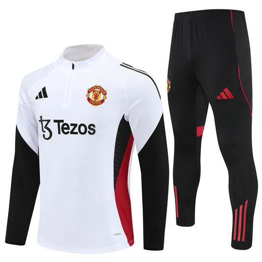Manchester United Trainingsanzug 25/26 Weiß - Winter