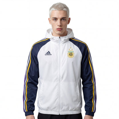 Windbreaker Argentinien 24/25 – Weiß