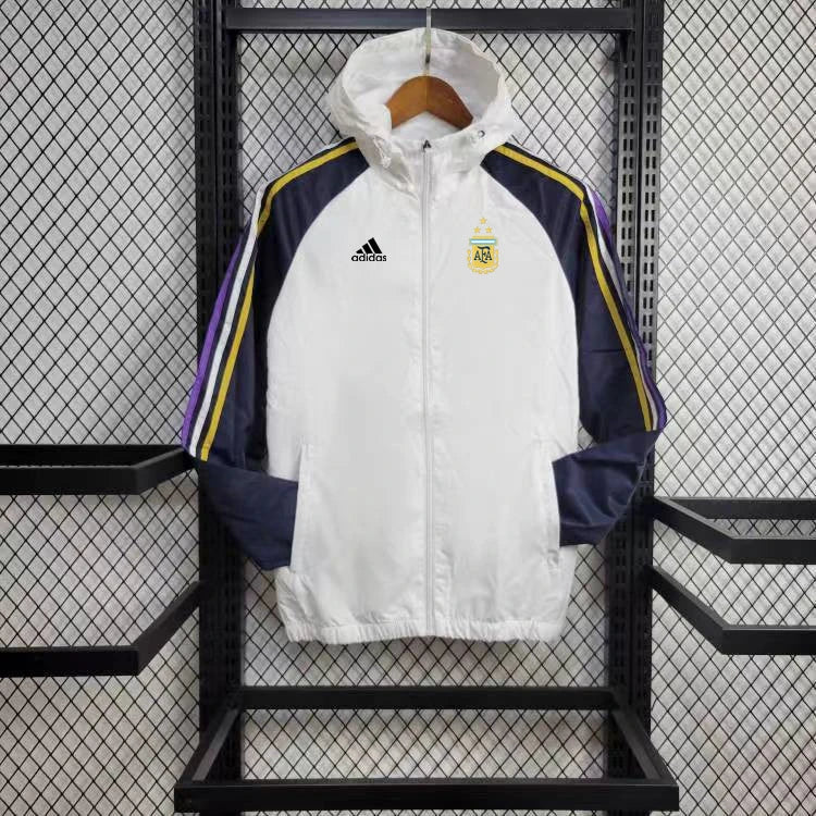 Windbreaker Argentinien 24/25 – Weiß