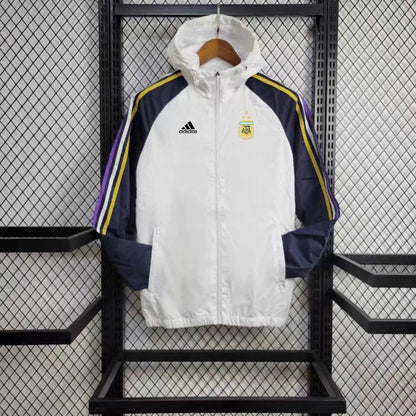 Windbreaker Argentinien 24/25 – Weiß