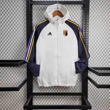 Windjacke Belgien 24/25 - Weiß