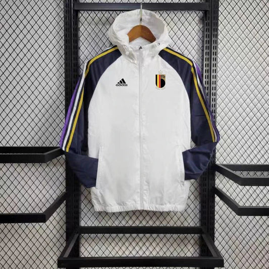 Windjacke Belgien 24/25 - Weiß