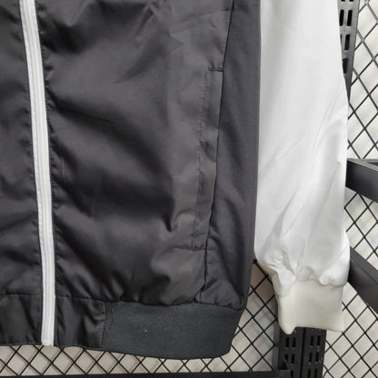 Windjacke Flamengo 24/25 - Weiß und Schwarz