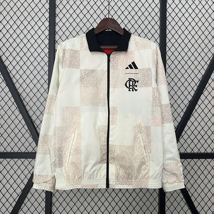 Windjacke Flamengo - Schwarz und Rot