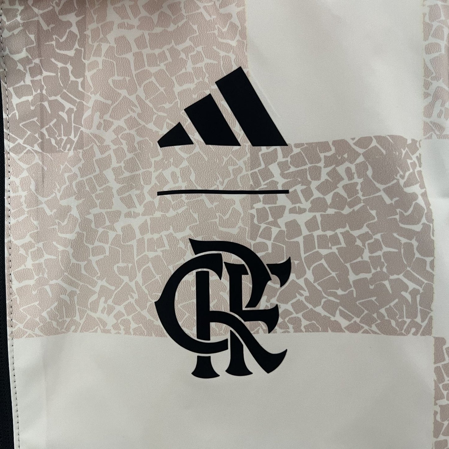 Windjacke Flamengo - Schwarz und Rot