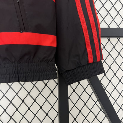 Windjacke Flamengo - Schwarz und Rot