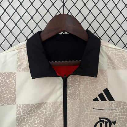 Windjacke Flamengo - Schwarz und Rot