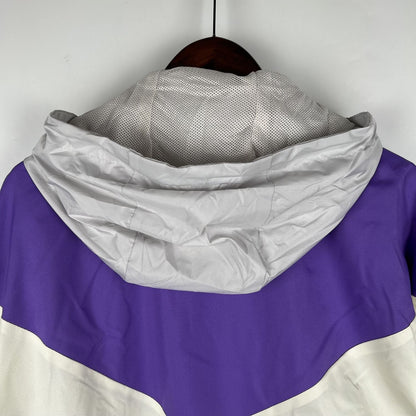 Windjacke Flamengo - Lila und Weiß