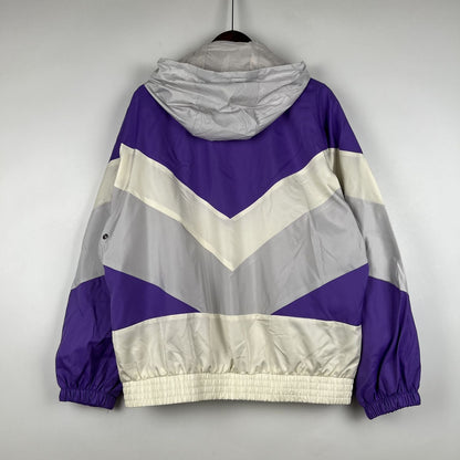 Windjacke Flamengo - Lila und Weiß