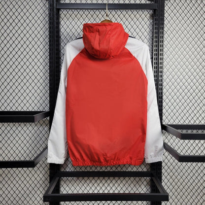 Windjacke Internacional 24/25 - Weiß und Rot