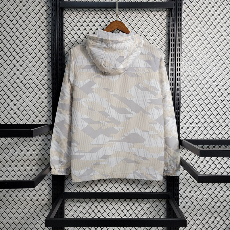 Nike Windjacke Armee Weiß