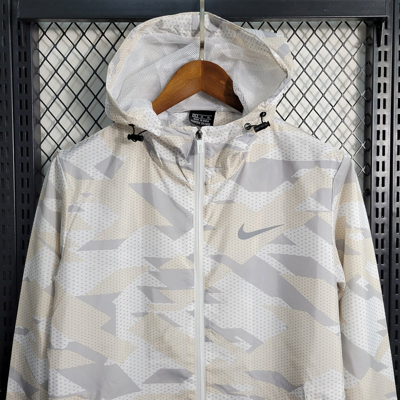 Nike Windjacke Armee Weiß