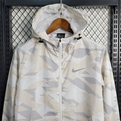 Nike Windjacke Armee Weiß