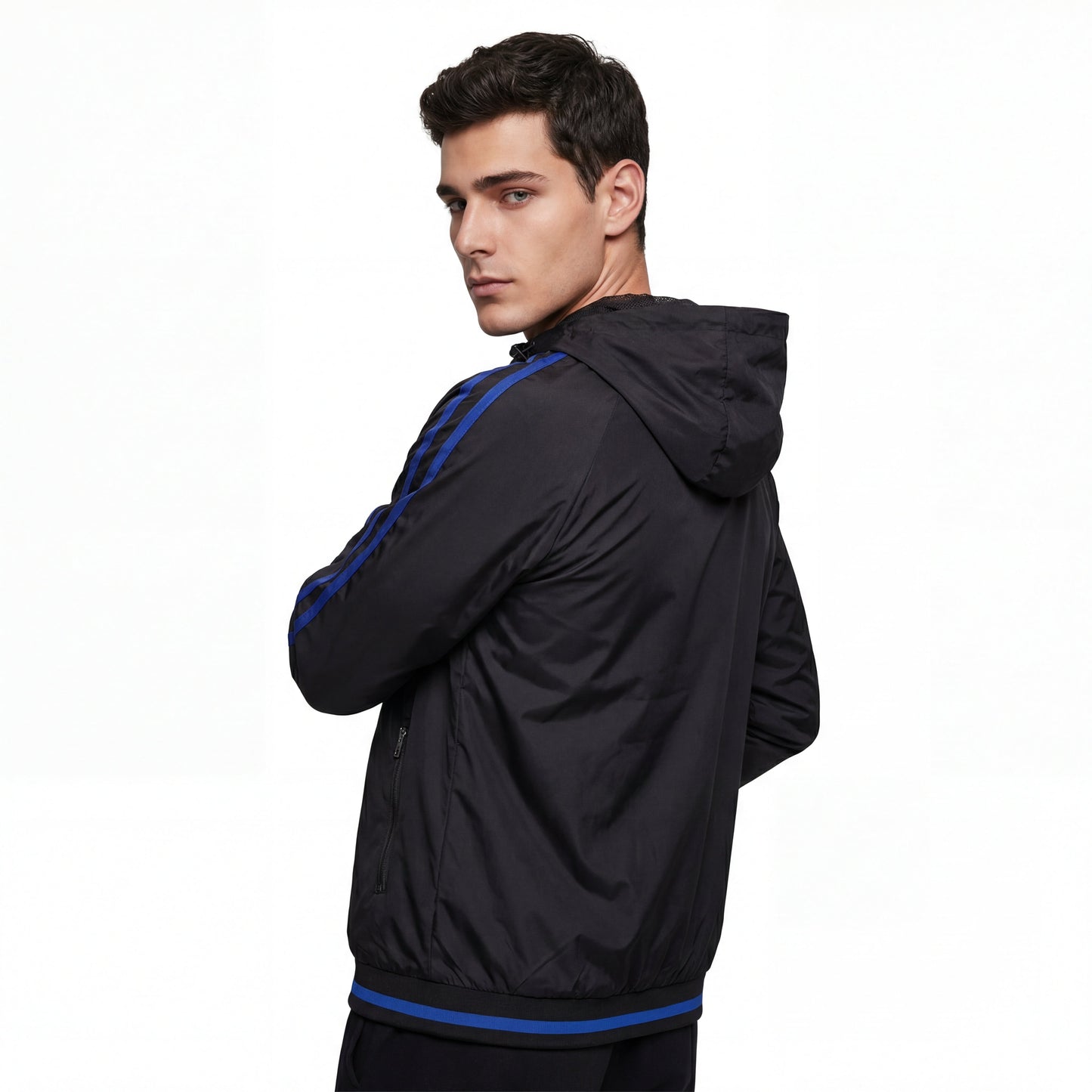 Windbreaker Real Madrid 24/25 - Schwarz Rot