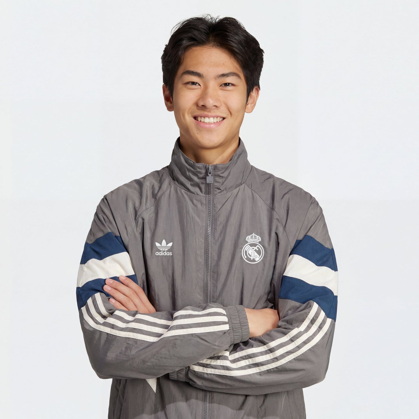 Windjacke Real Madrid 24/25 - Grau